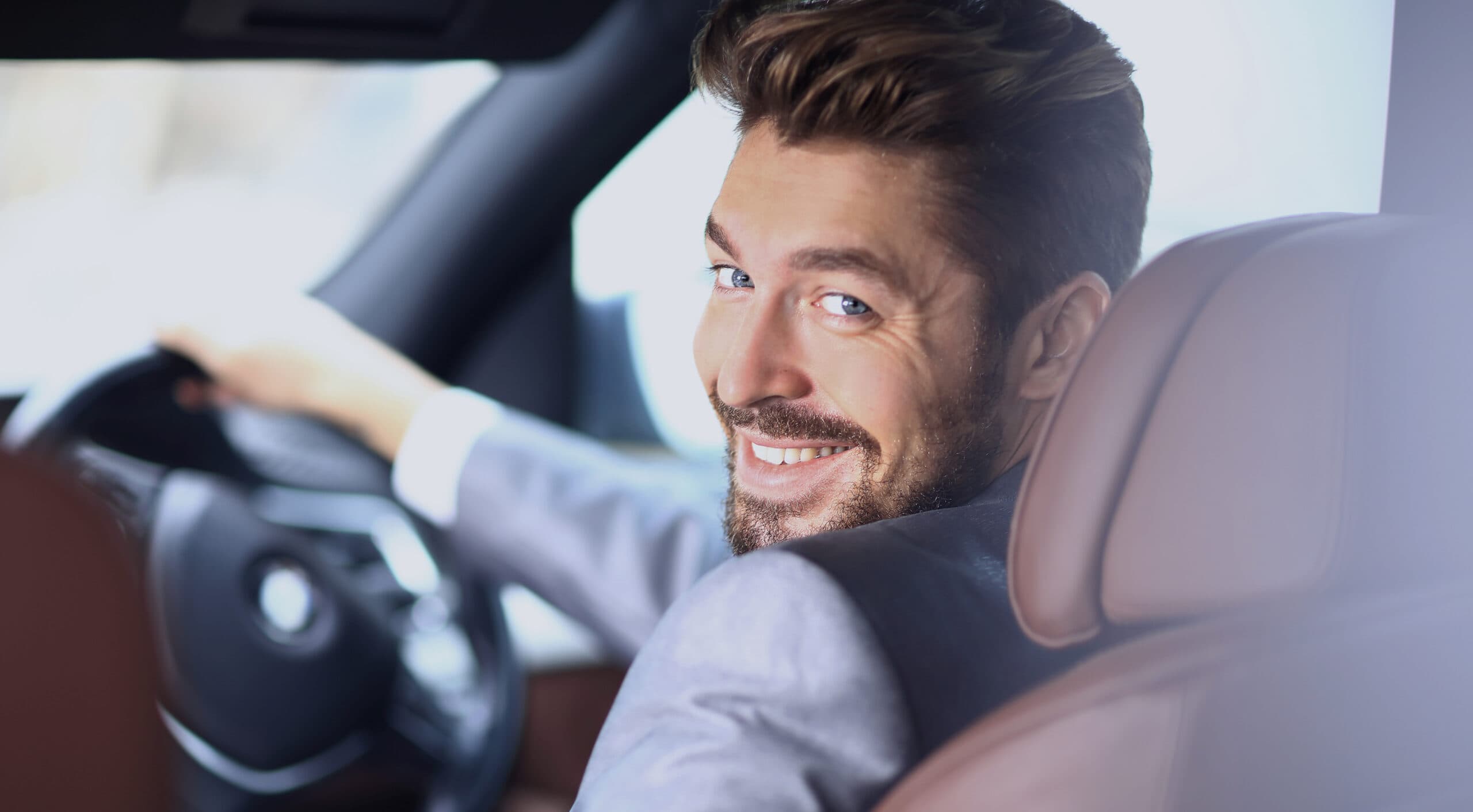 Person im Fahrzeug